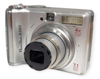 Canon PowerShot A560 digitale camera 7,1 MP 4x optische zoom, zilver PC1229