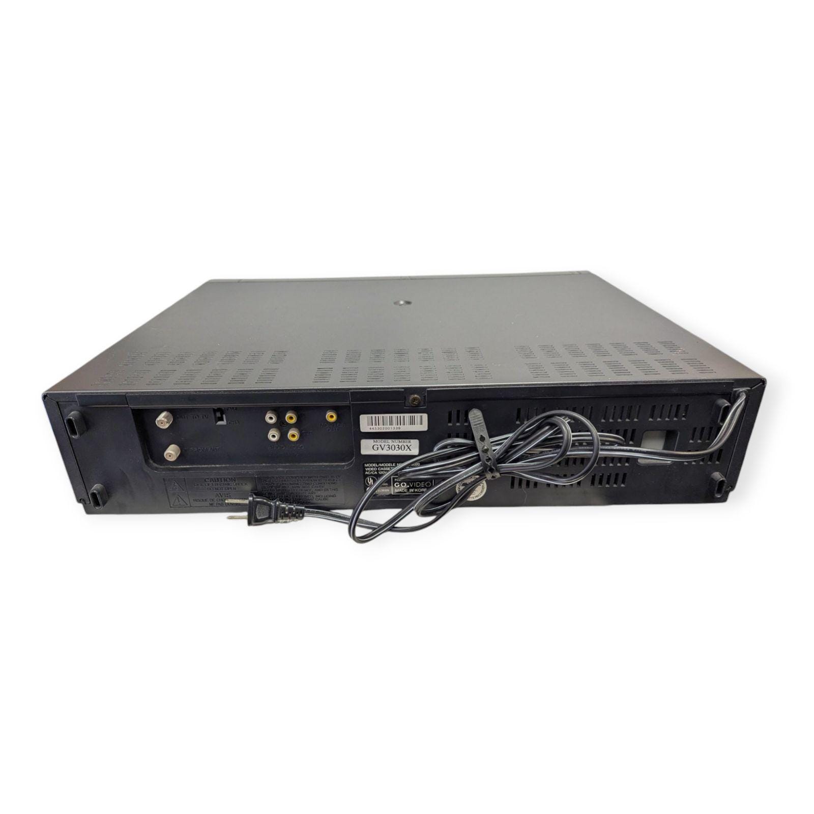 Go Video Dual Deck VHS VCR System GV3030X - Tested Working - No Remote ...