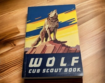 Wolf Cub Scout Book — 1965 printing Boy Scouts of America handbook