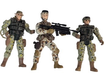 Three G.I. Joe Chap Mei Corps 4-Inch Action Figures