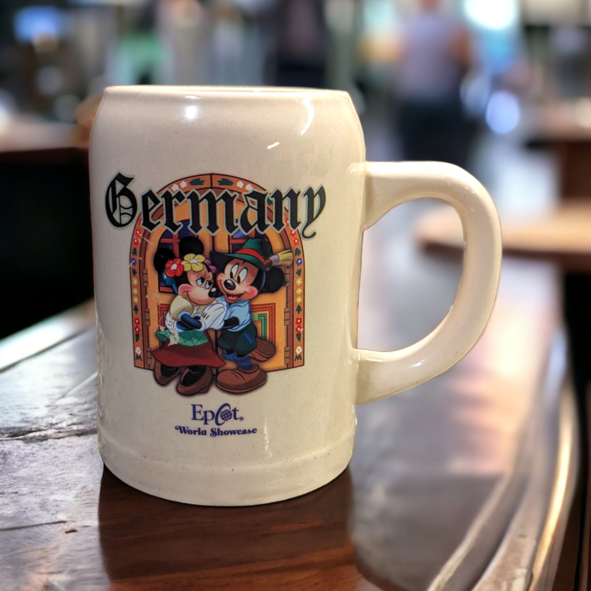 Mickey & Minnie Mouse Germany Epcot Beer Stein Mug Walt Etsy