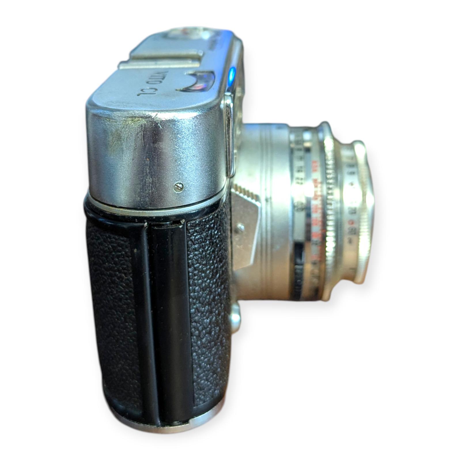 Voigtlander Vito CL 50mm F/2.8 Pronto-lk Camera W/ Case Untested