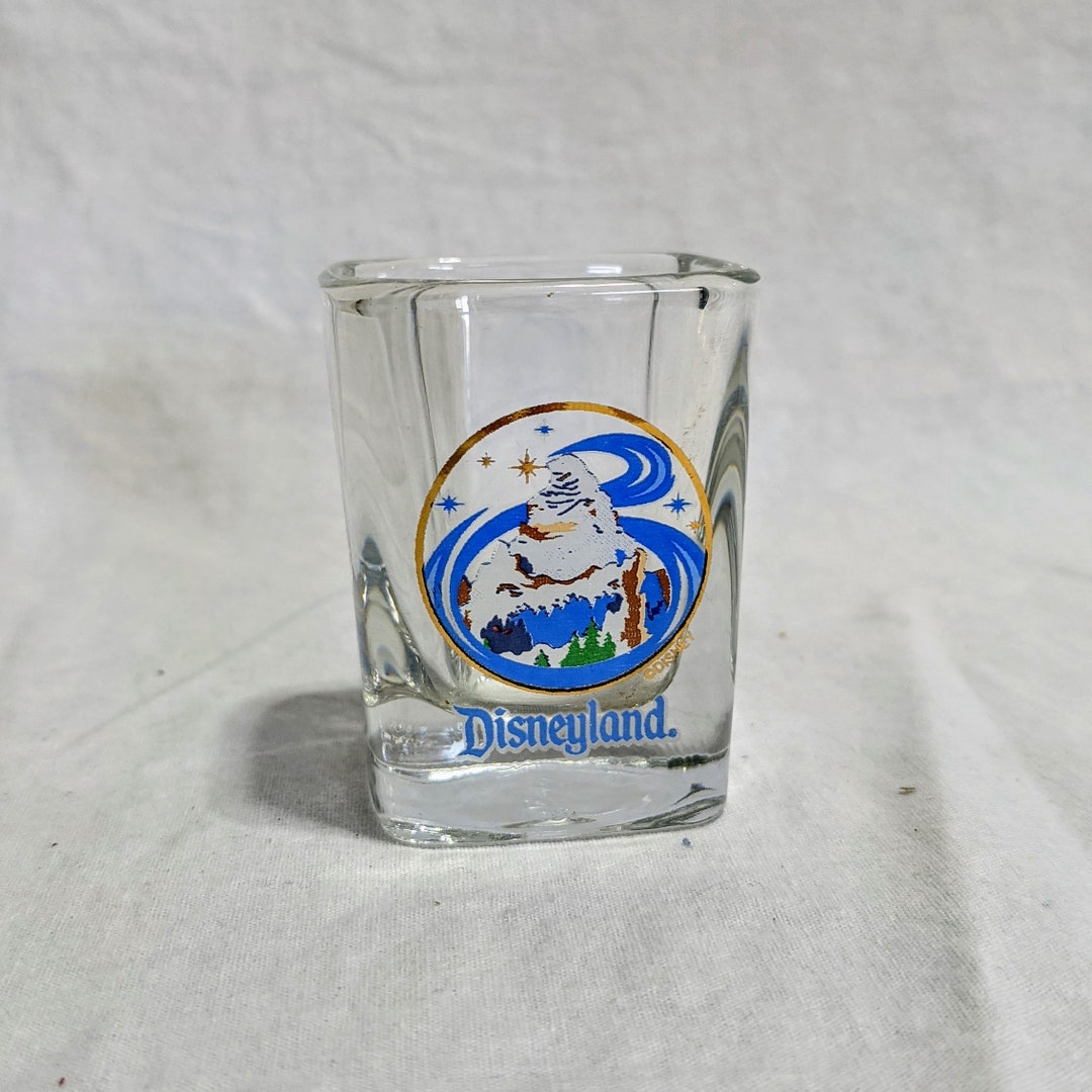 VINTAGE Disneyland Matterhorn Shot Glass Etsy