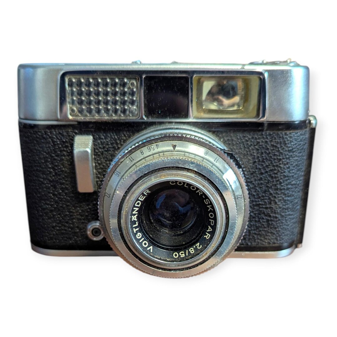 Voigtlander Vito CL 50mm F/2.8 Pronto-lk Camera W/ Case Untested