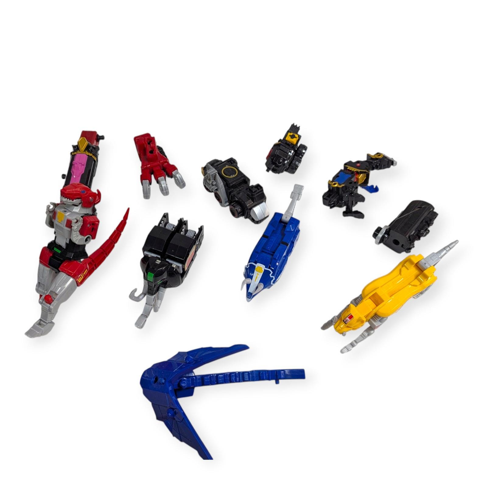 Bandai Power Rangers Megazord Parts Lot Zords Mighty Morphin Ninja