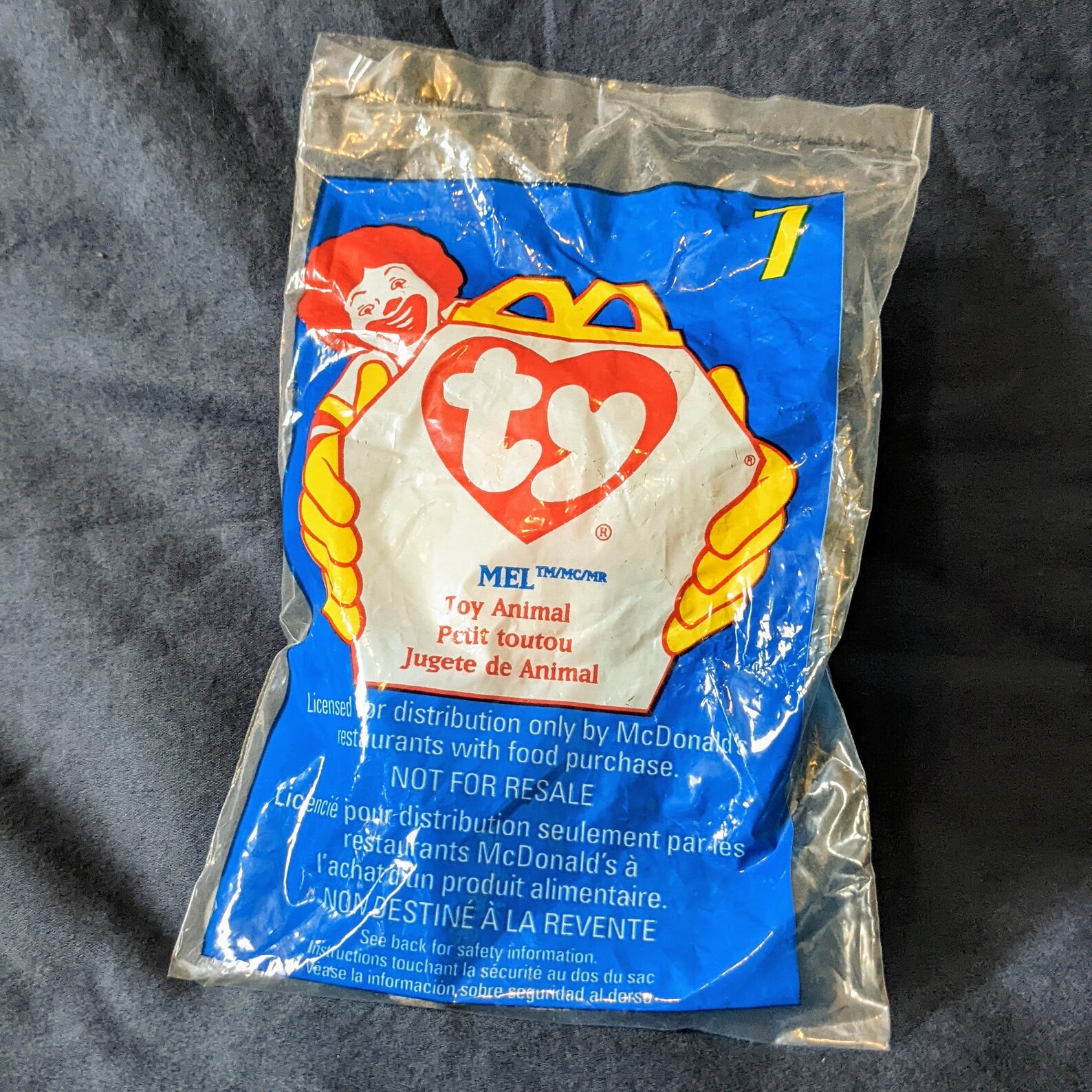 1998 Mcdonalds TY Teanie Beanie Babies Etsy