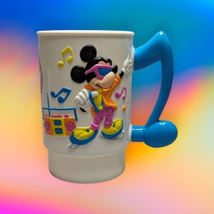 Jammin&#39; Mickey Mouse Walt Disney&#39;s World on Ice beverage mug