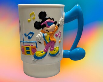 Jammin' Mickey Mouse Walt Disney's World on Ice beverage mug