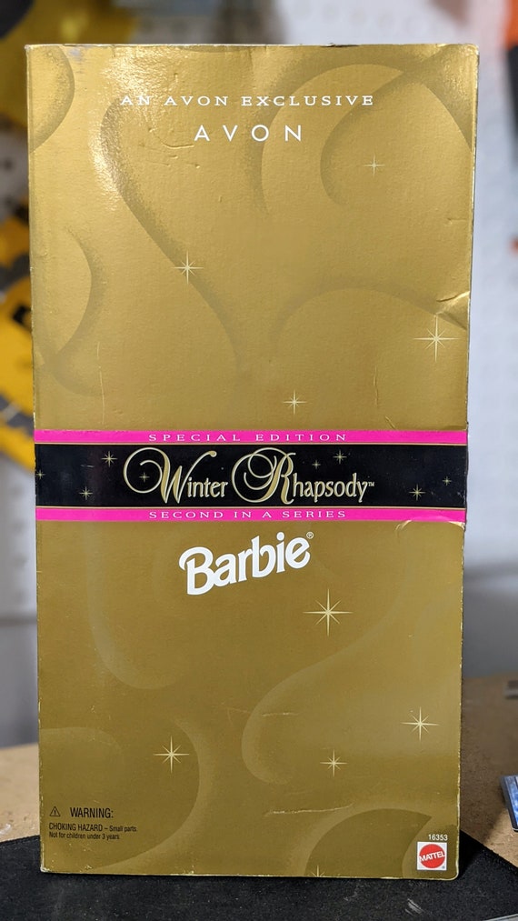 1996 Winter Rhapsody Barbie - NEW IN BOX - Avon Exclusive