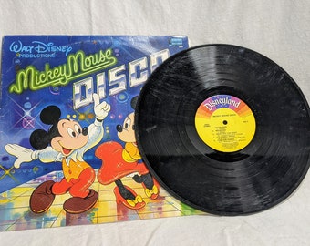 ミッキーマウスディスコ ウォルトディズニー LP 1979 オリジナル