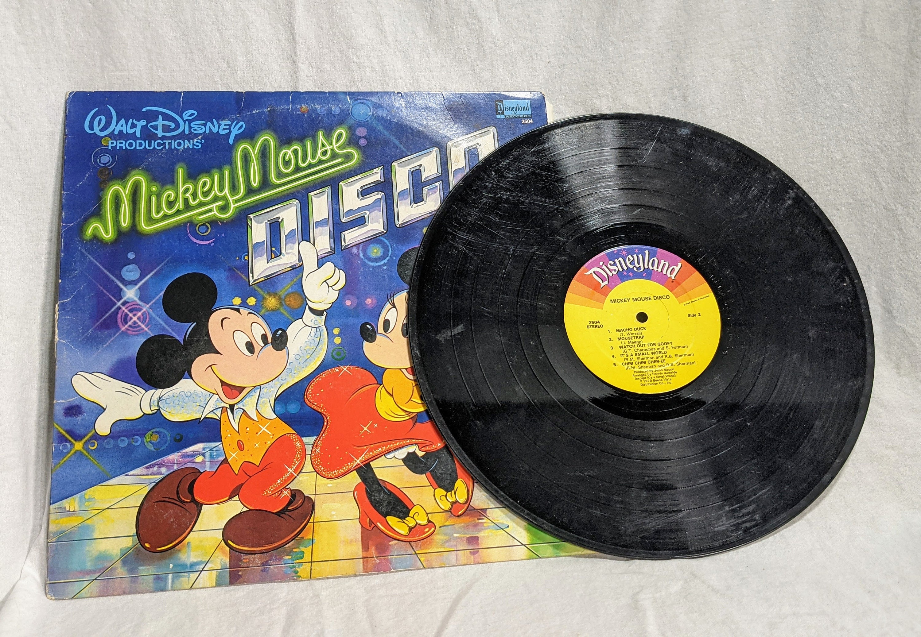 1979 LP - Mickey Mouse Disco - Walt Disney Productions