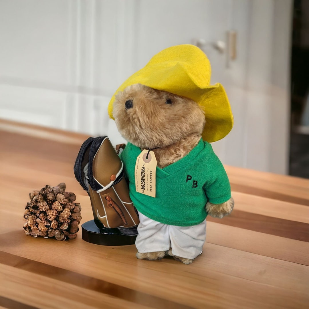 13 Paddington Bear Golf Attire & Club Bag Plush Doll Etsy