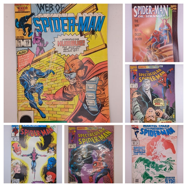 Various Spider-Man comic books by Marvel Comics Group — 1980s, 1990s, 2000s