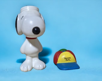 Cacahuetes Snoopy Dorney Park Recuerdo Botella de agua