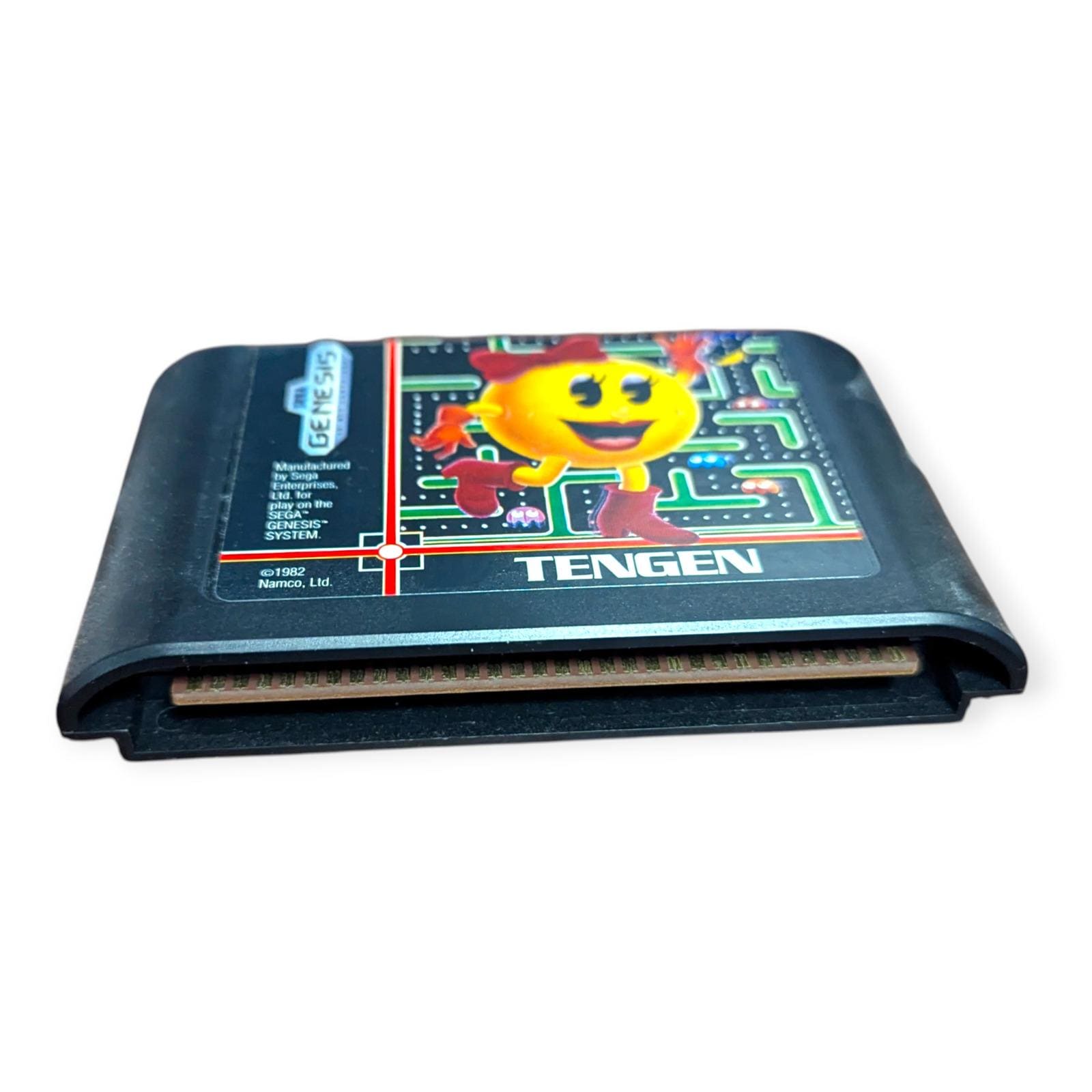 Ms Pac-man Sega Genesis Tengen Arcade Video Game Cartridge 1991 ...