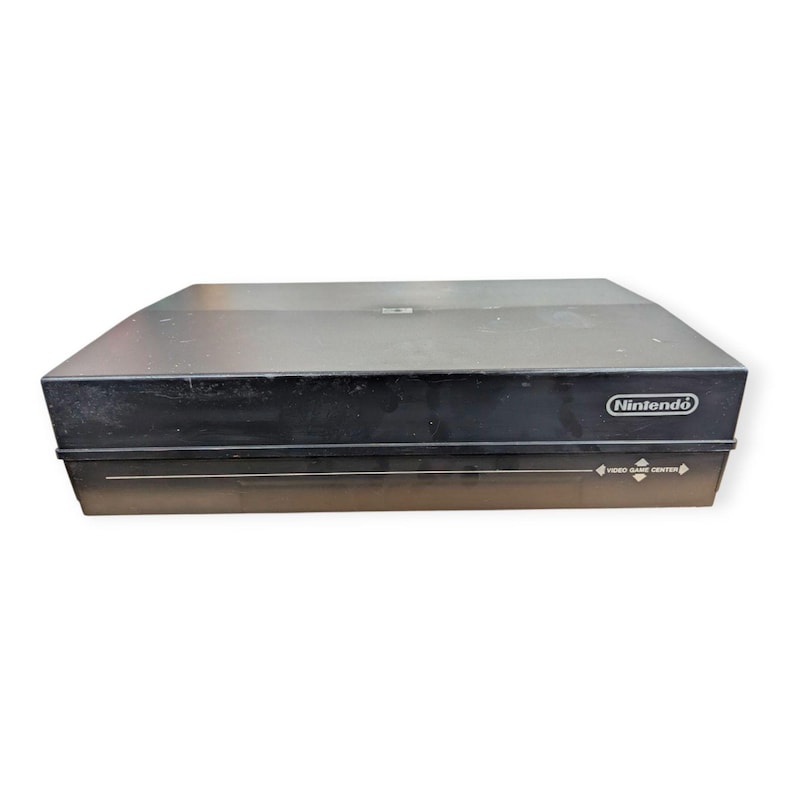 Nes Rack NES Nintendo Video Game Center Storage Case - Black Plastic for NES ...