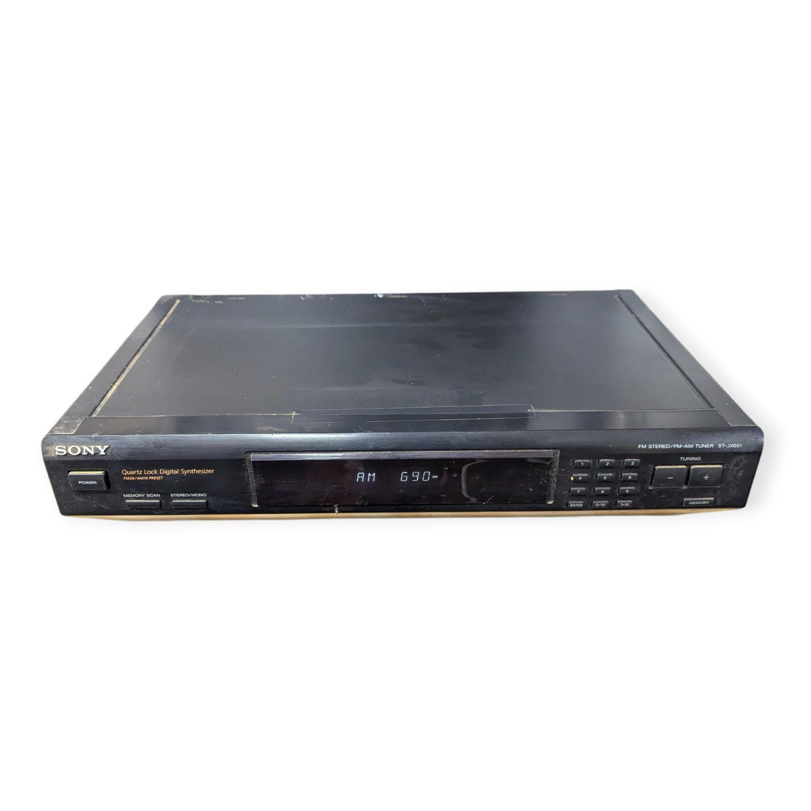 Sony ST-JX661 Digital Synthesizer AM FM Tuner Tested Working
