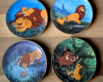 The Lion King Bradford Exchange Collectible Plates - 1994