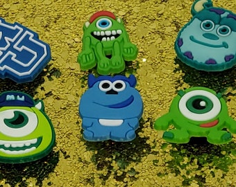 monsters inc croc charms