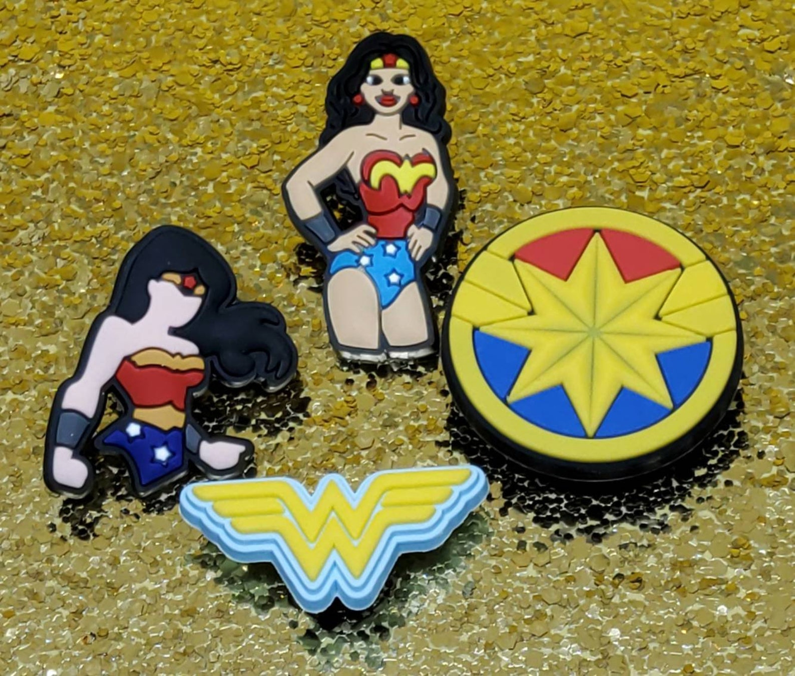 wonder woman croc charm