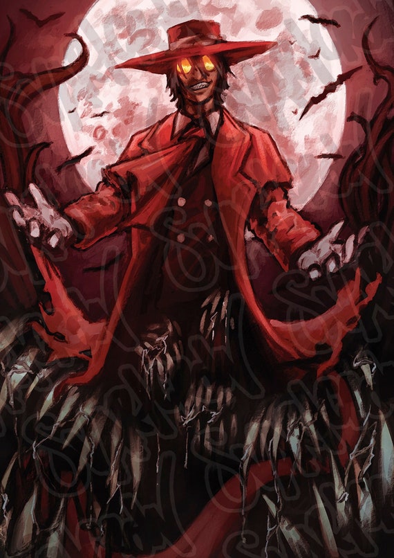 A3 Poster Alucard Hellsing | Etsy