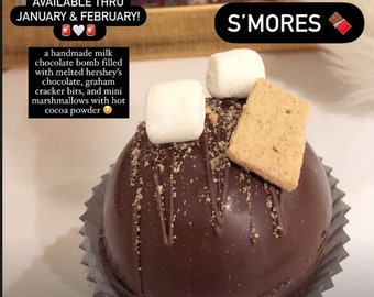 S'mores Hot Chocolate Bomb