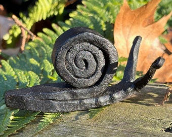 Hand Forged Snail figurine