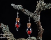 Cranes in Tear Drop Bottles - Solid Color Paper