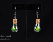 Cranes in Pear Bottles - Solid Color Paper