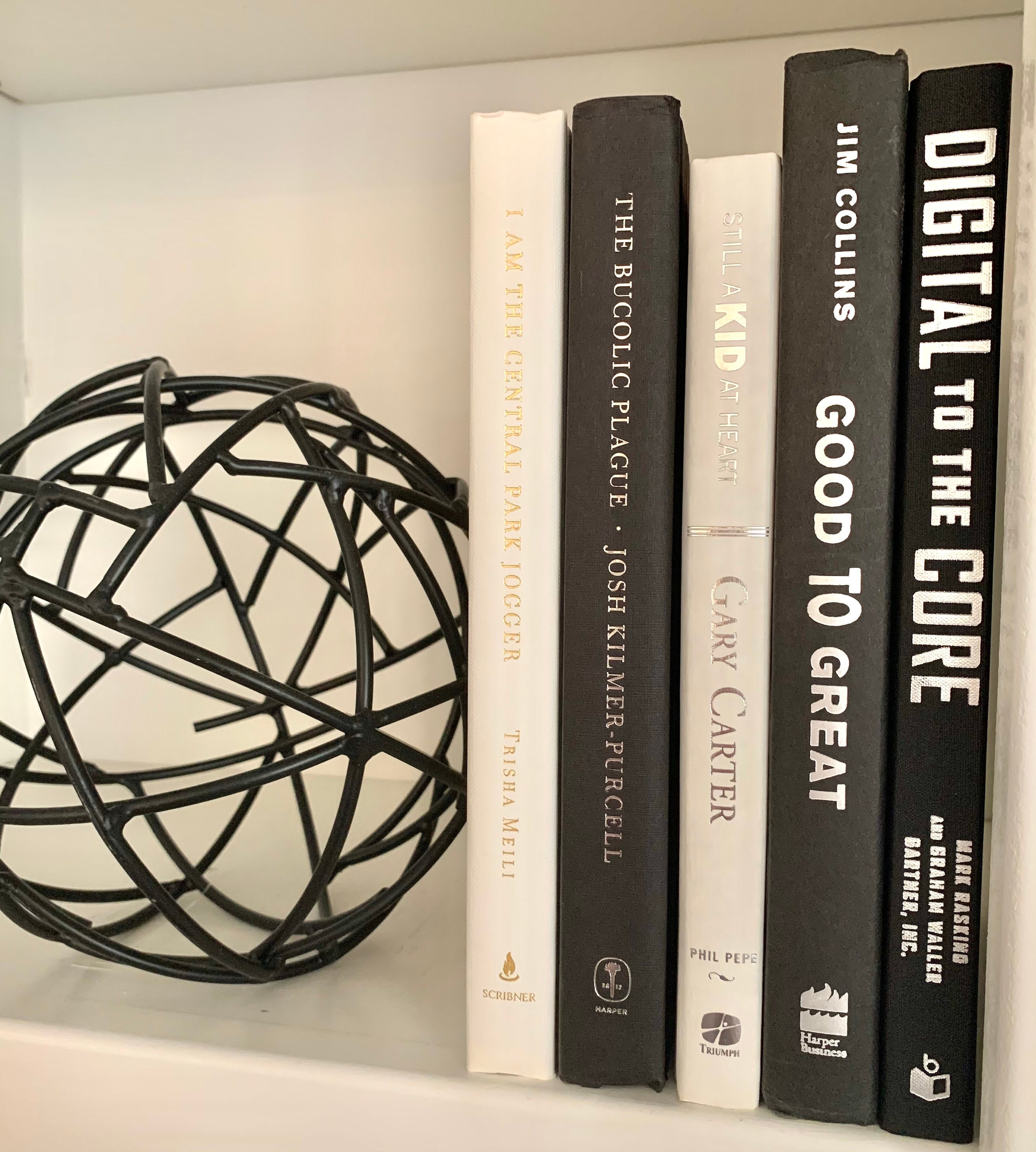 Stack of Black and White Books Coffee Table Books Etsy