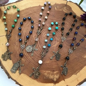 Chaplet - Car Chaplet, Magnetic Clasp, Custom Chaplet, Rosary, Catholic Gifts, Catholic Jewelry, Confirmation Gift