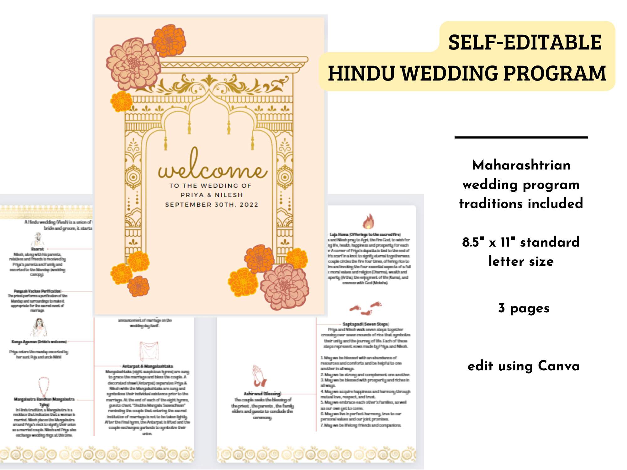 Shop Indian Wedding Program