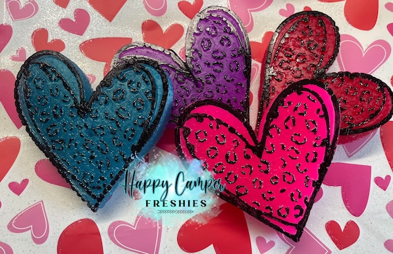 Leopard Heart Freshie Leopard Heart Freshie