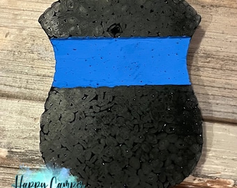 Police badge freshie-Back the Blue freshie