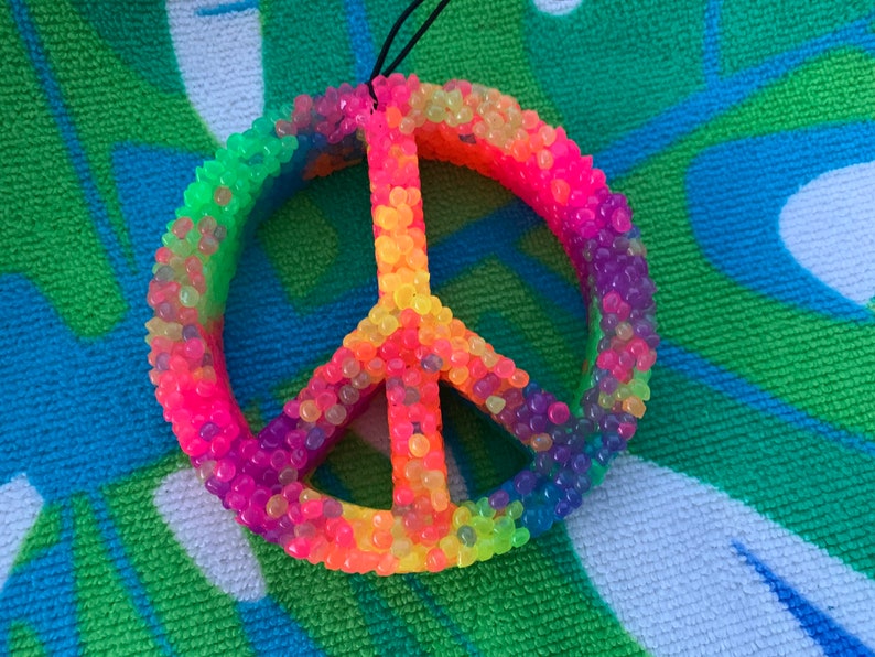 Peace Sign Freshie-peace Sign Car Air Freshener - Etsy