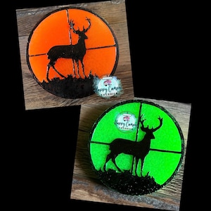 Deer hunting scope car freshie