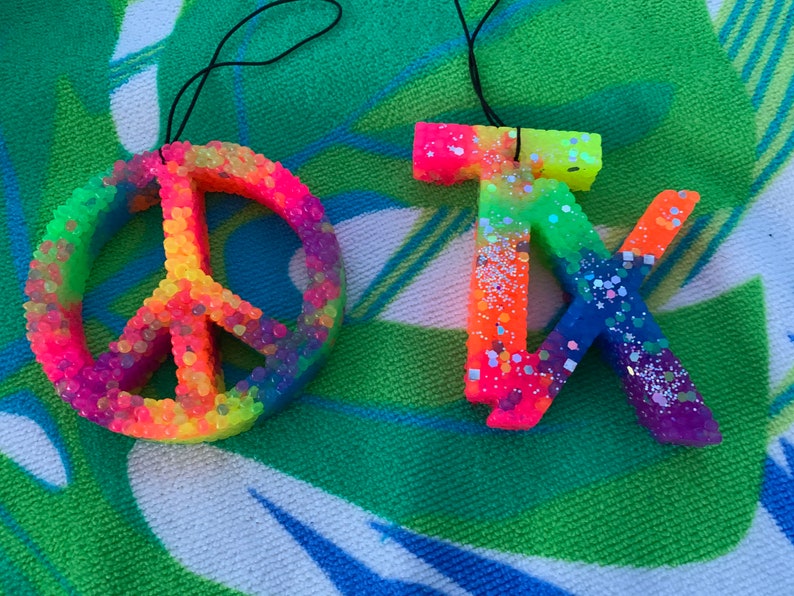 Peace Sign Freshie-peace Sign Car Air Freshener - Etsy