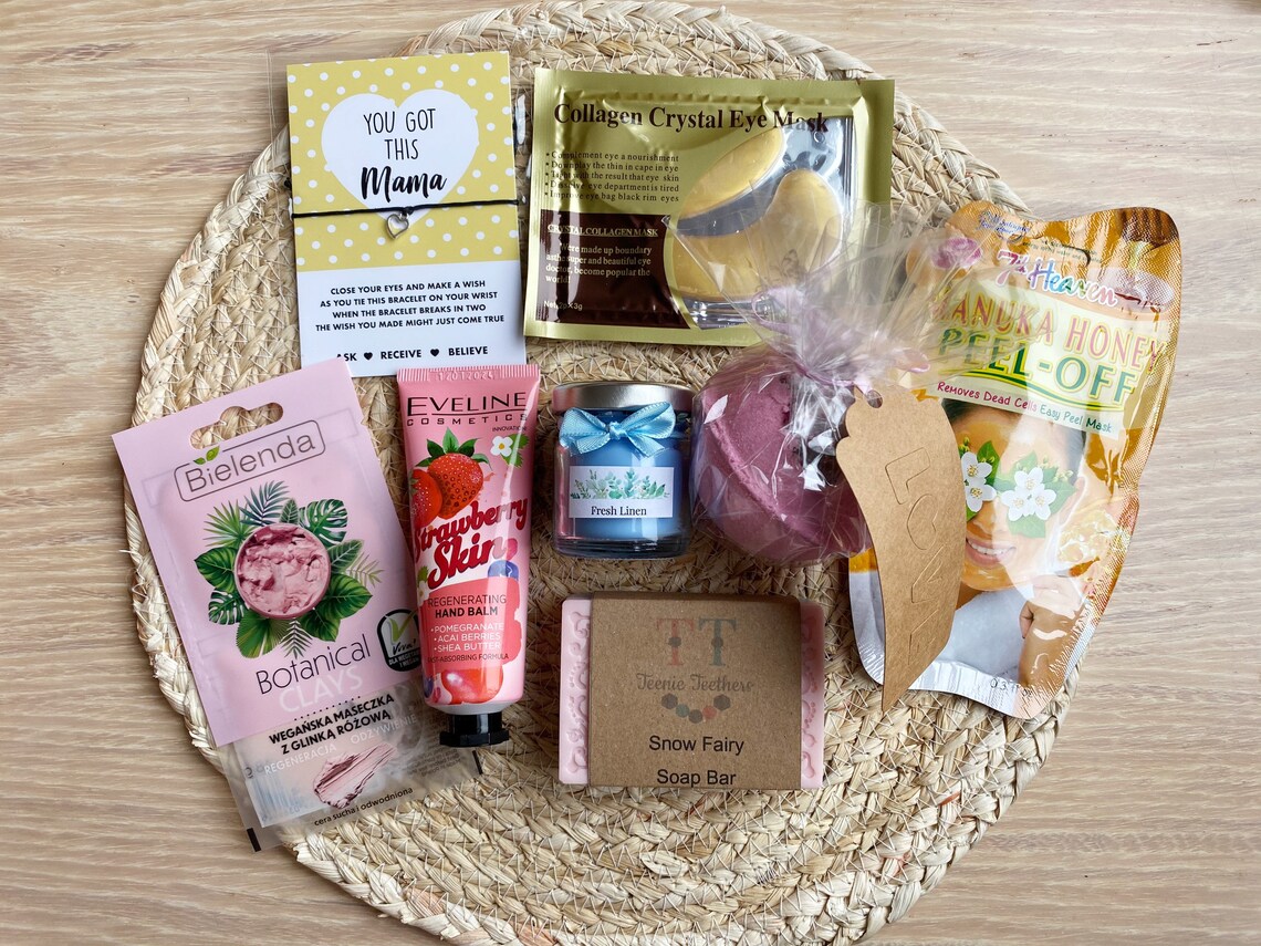 New Mum Pamper Gift Set Pamper Box Set New Mom Hamper Etsy
