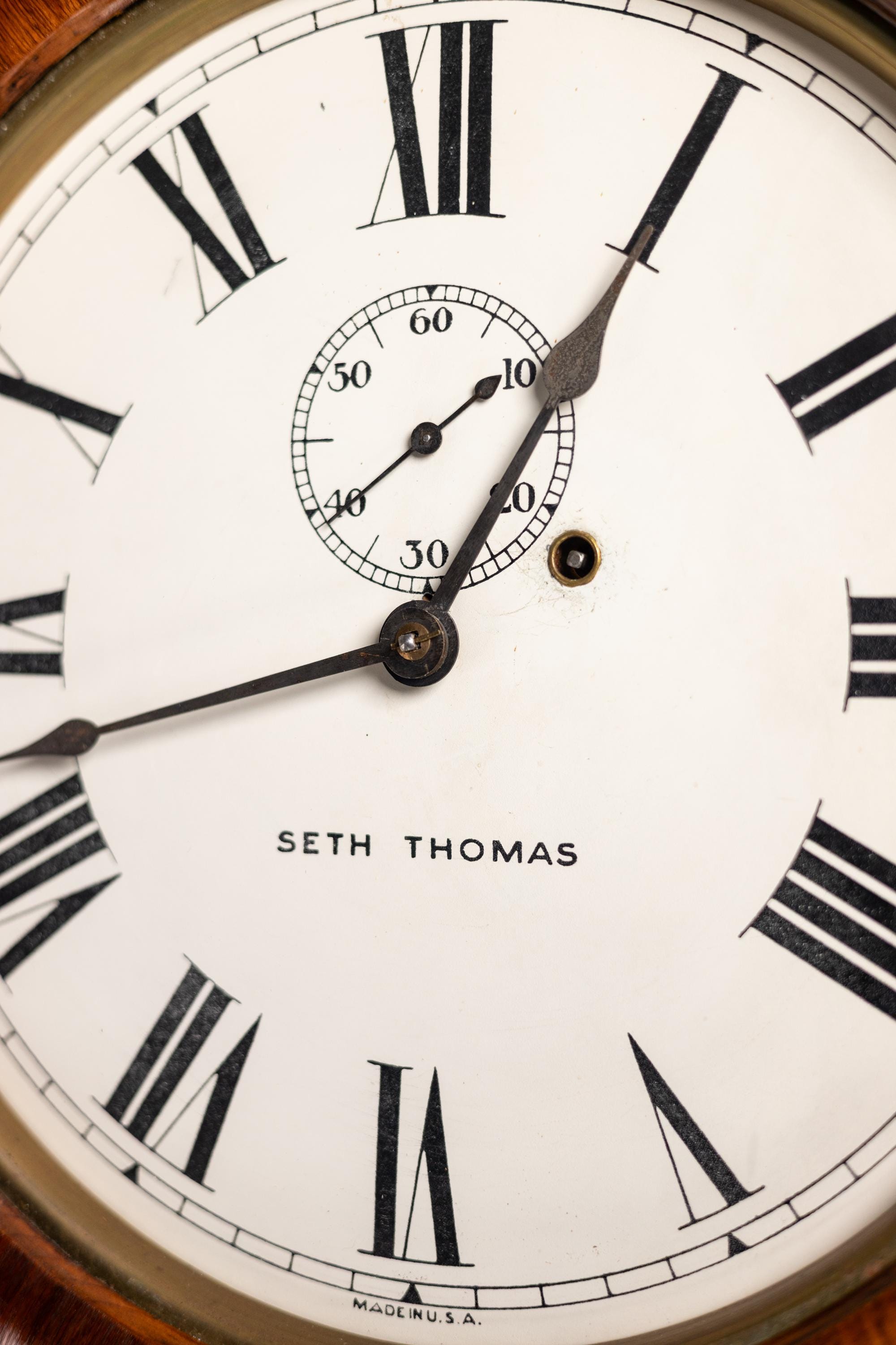 Antique Seth Thomas No. 2 Regulator Wall Clock - Etsy