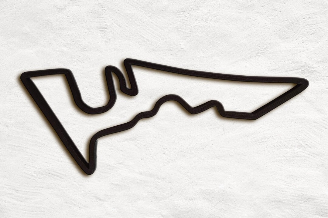 Moto GP Race Track Wall Art Circuit Art Etsy