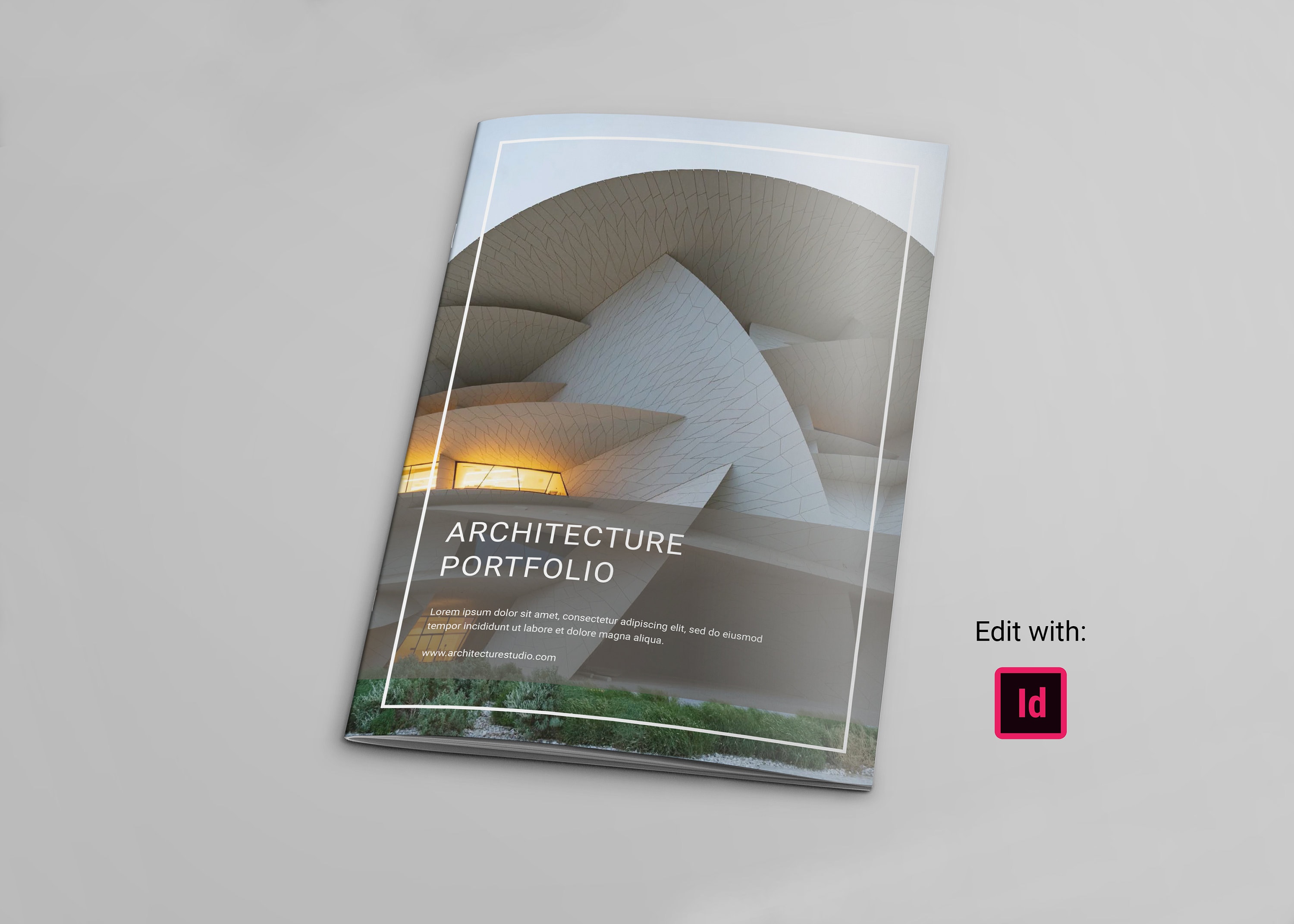 Architecture Design Booklet Template Graphic Design Portfolio