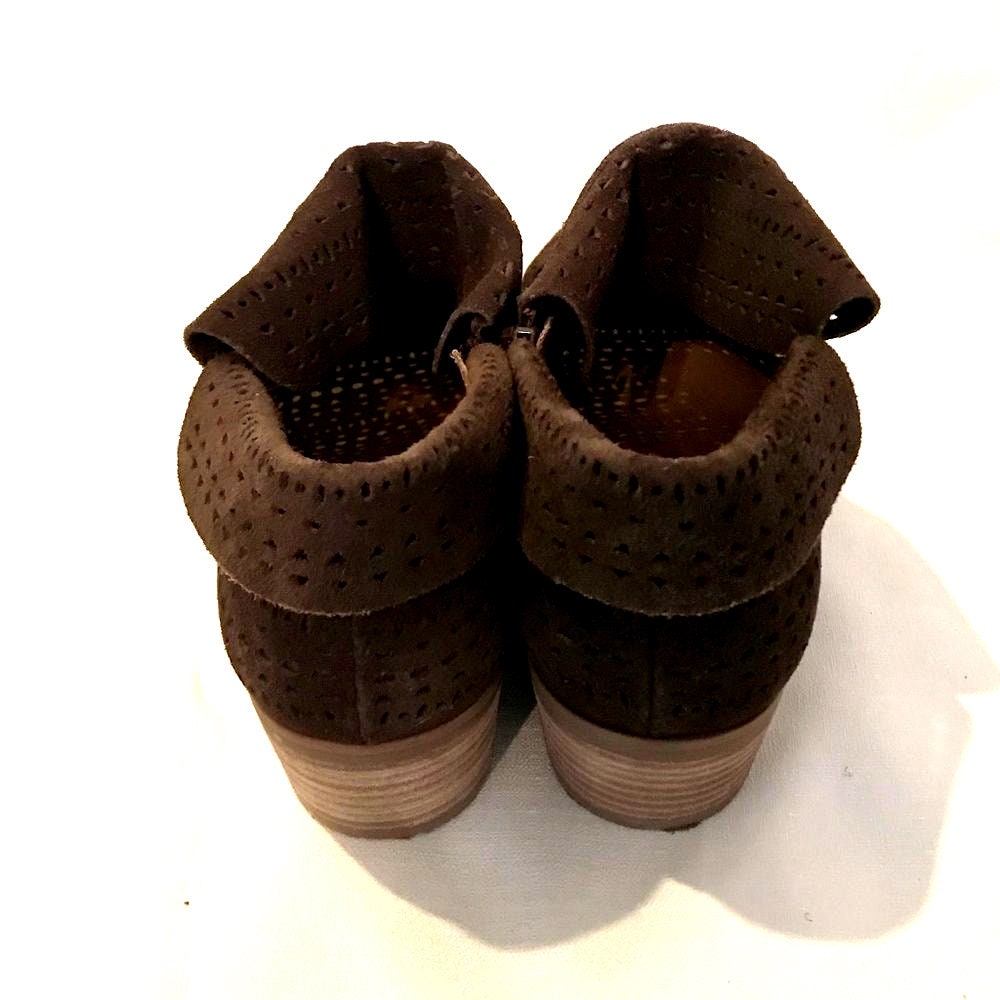 telsa brown strap boot