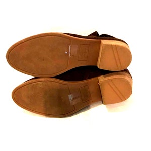telsa brown strap boot