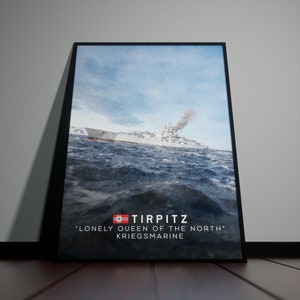 Tirpitz Artwork Poster