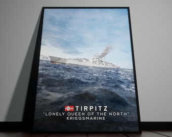 Tirpitz Artwork Poster