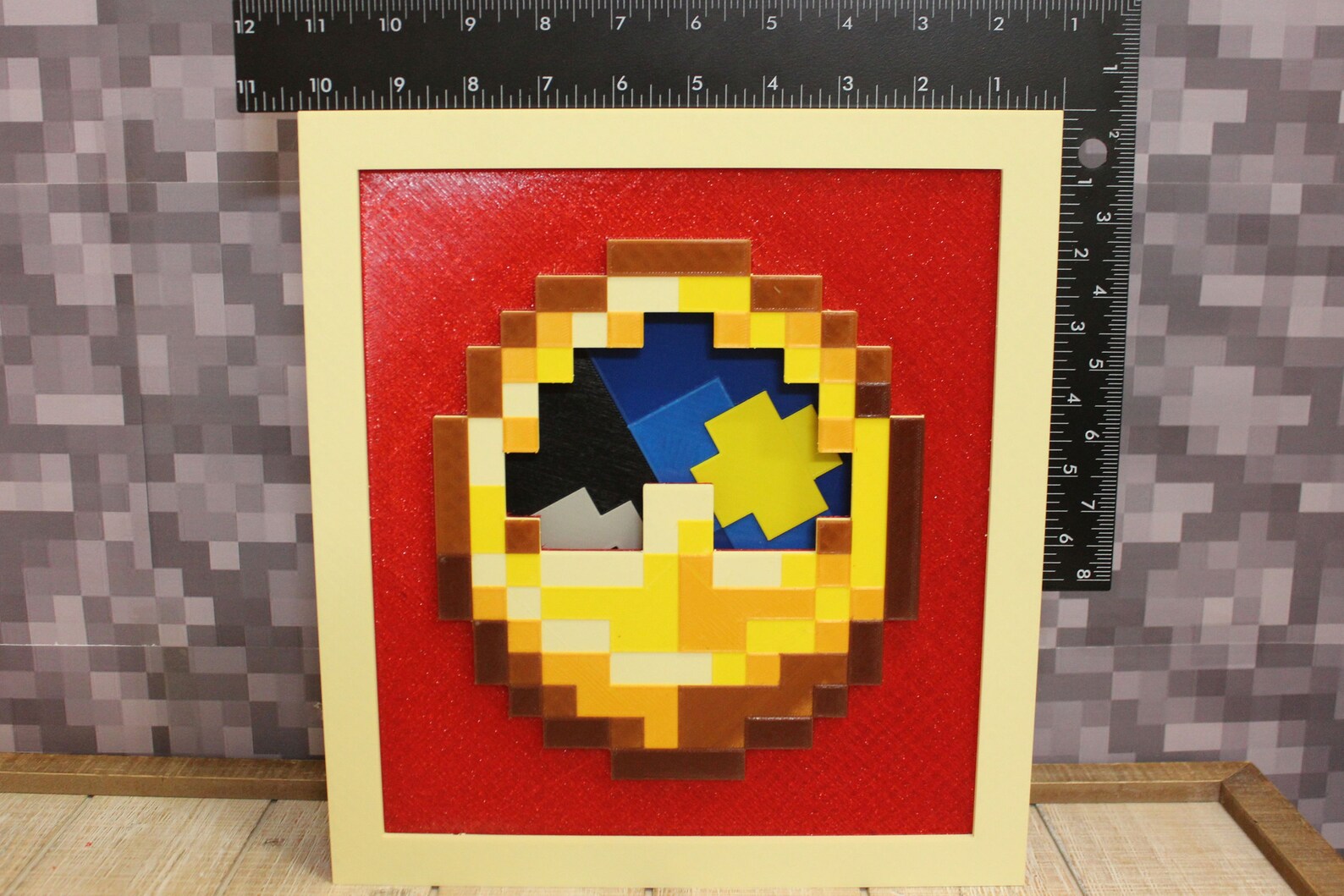 Working Minecraft Wall Clock in Item Frame - Tell Real-world Time in ...
