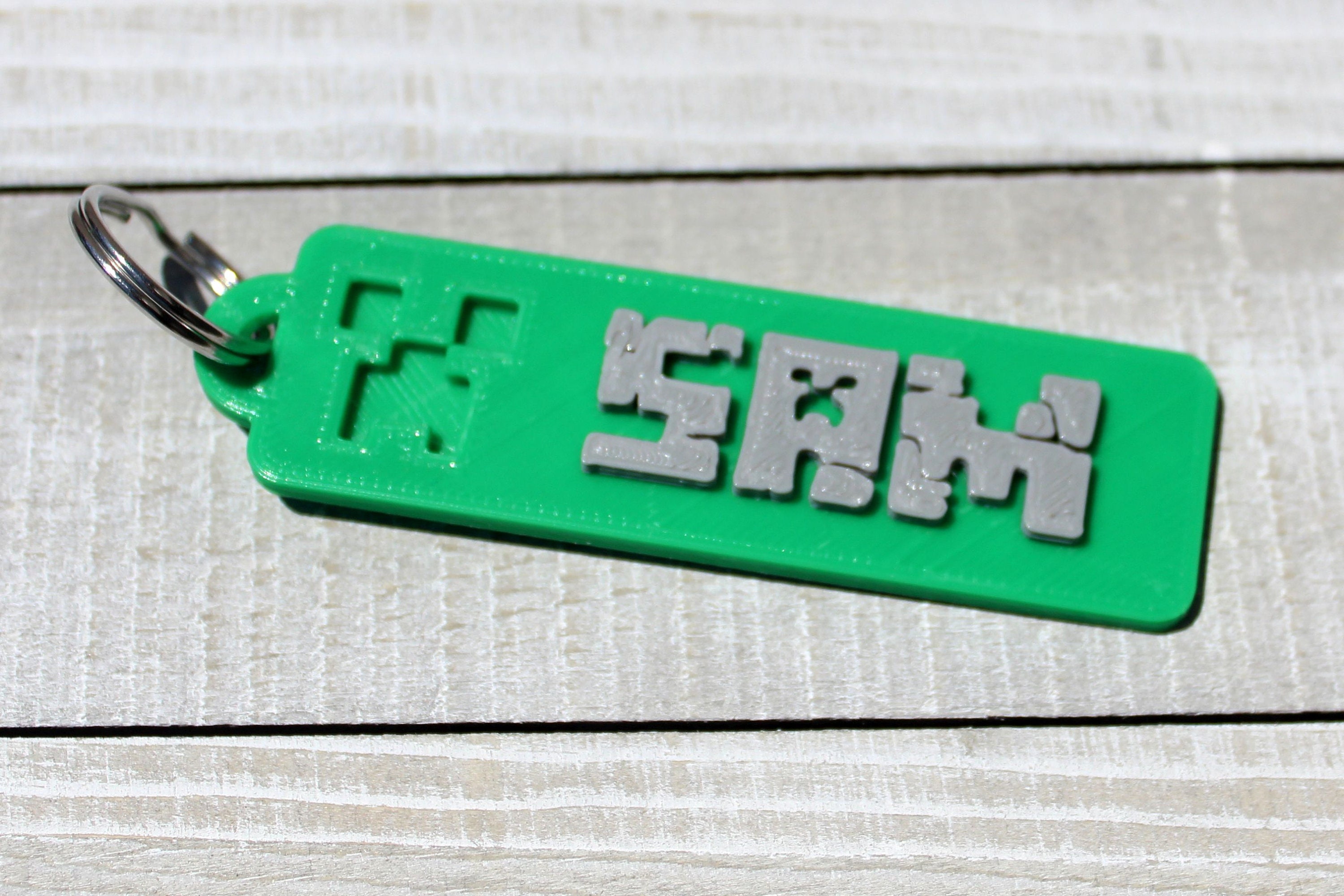 Minecraft Backpack Name Luggage Keychain Etsy Finland