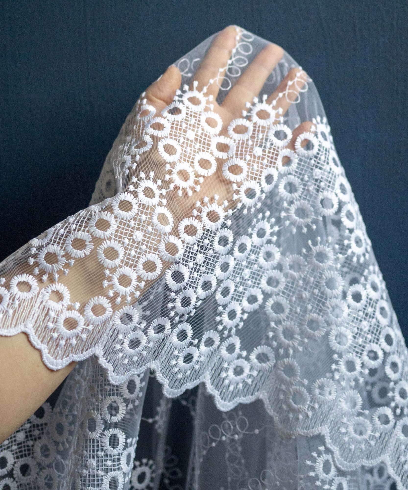 Net curtain fabric Pattern Window fabric Lace Curtains | Etsy