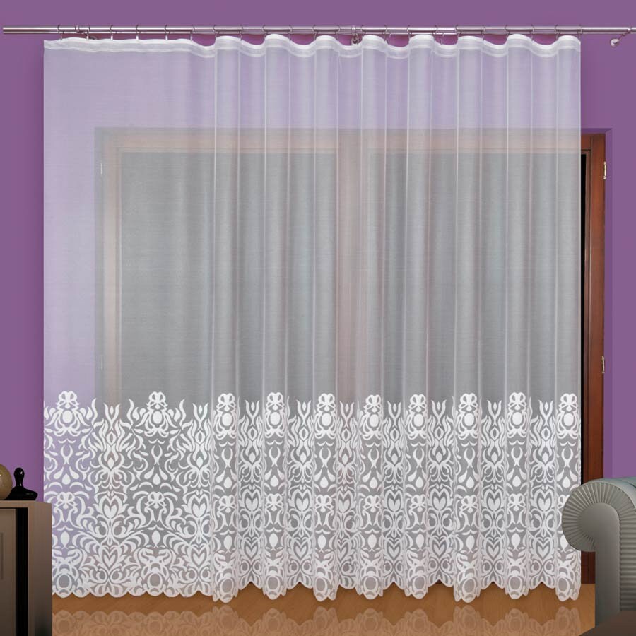 Net curtain fabric Pattern Window fabric Lace Curtains | Etsy