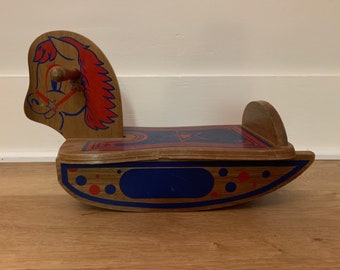 Adorable Vintage Rocking Horse